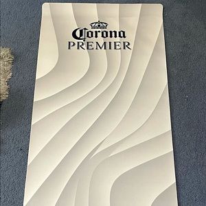 TWO personalized Corona Premier yoga mats